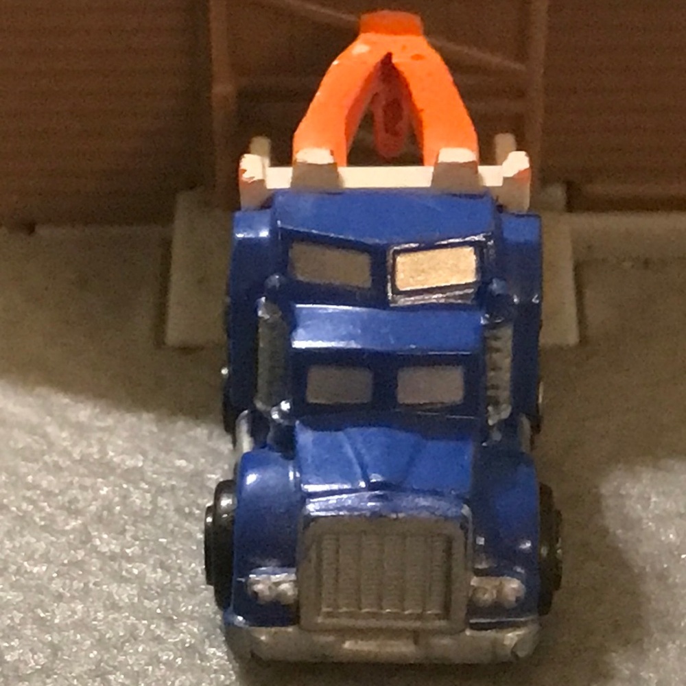 Vintage 1987 Hasbro Galoob micro machines Kenworth tow truck